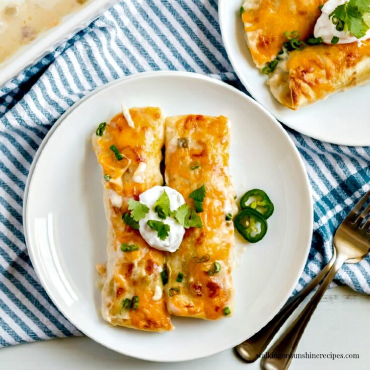 Image for Creamy Chicken Enchiladas