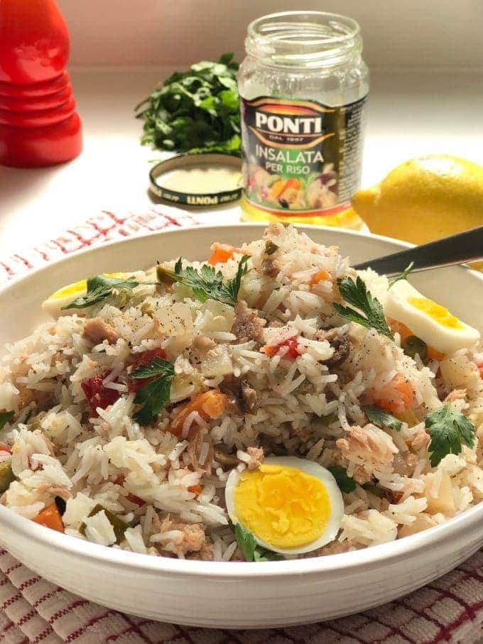 Image for Easy Giardiniera Rice Salad