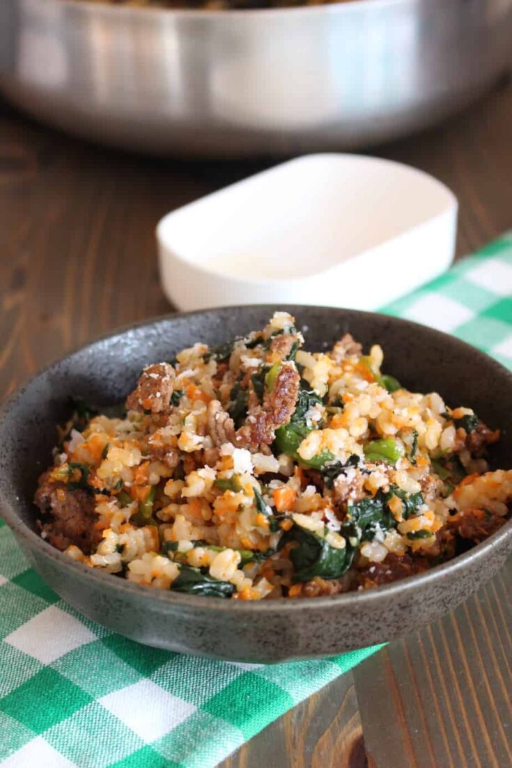 Image for Italian Sausage & Vegetable Rice Bowl
