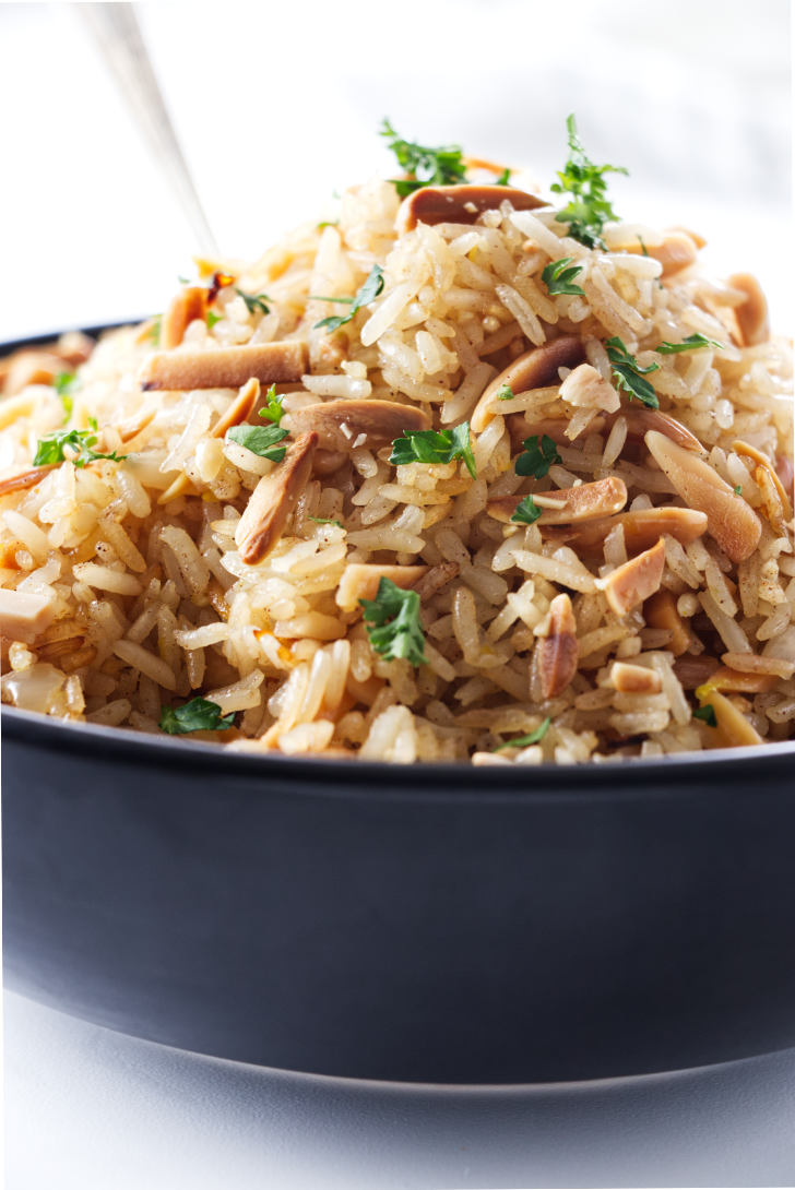 Image for Basmati Rice Pilaf with Almonds