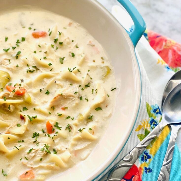 Image for Creamy Chicken Noodle Soup
