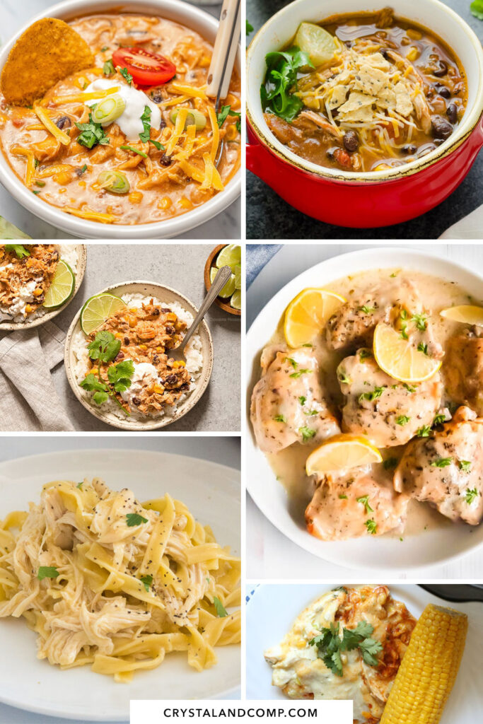 crockpot chicken recipes without text