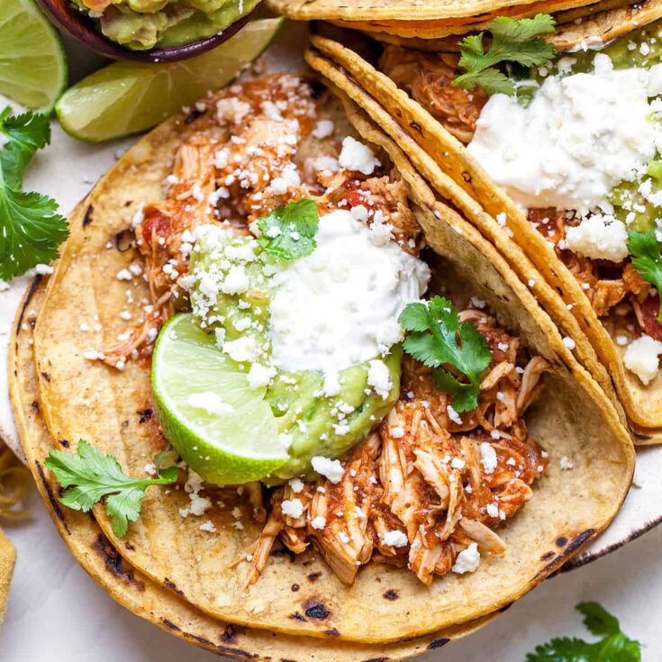 Image for Crockpot Chicken Tacos (Mexican Chicken)