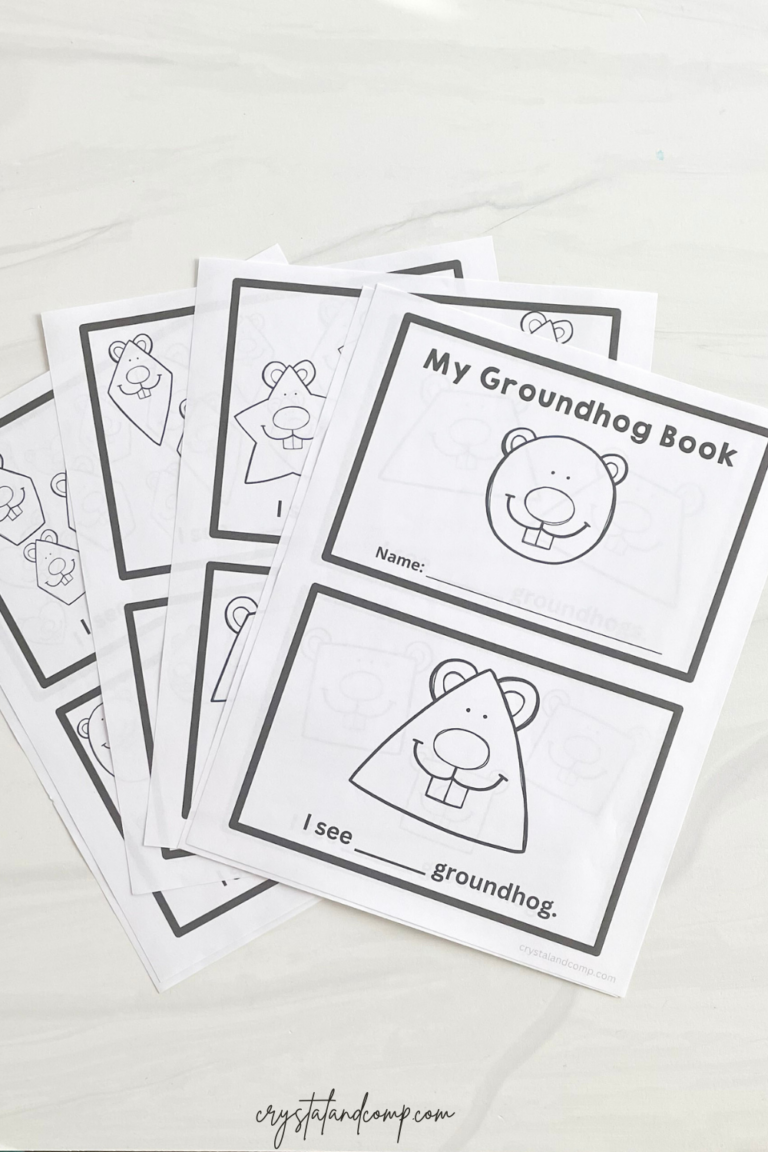 Groundhog Day Printable Book - CrystalandComp.com