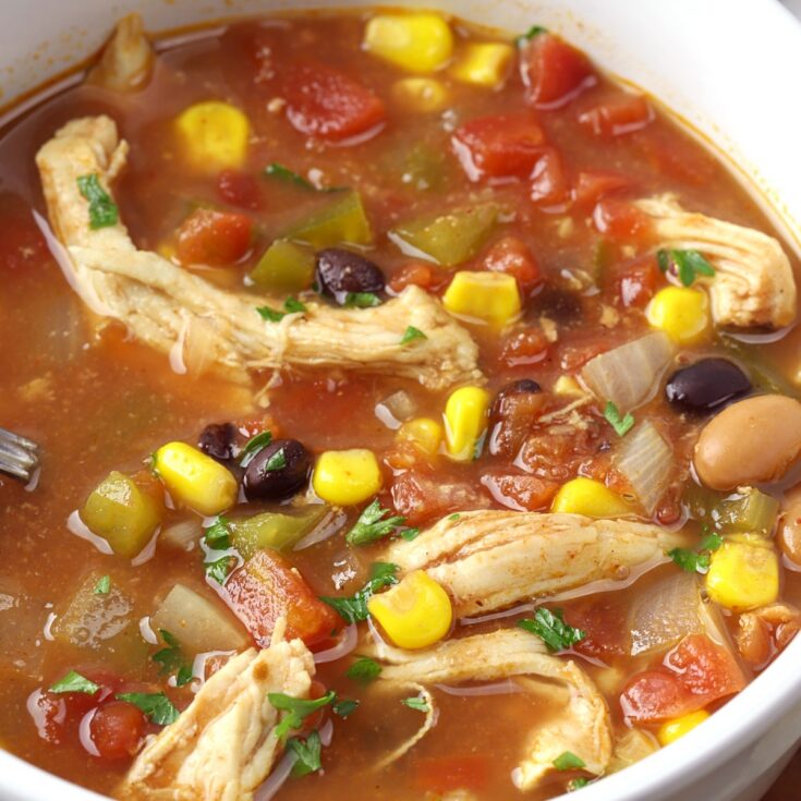 Image for Slow Cooker Chicken Taco Soup