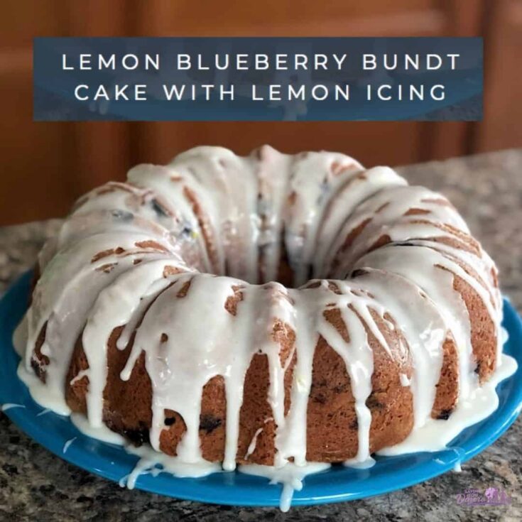 Image for Lemon Blueberry Bundt Cake With Lemon Icing