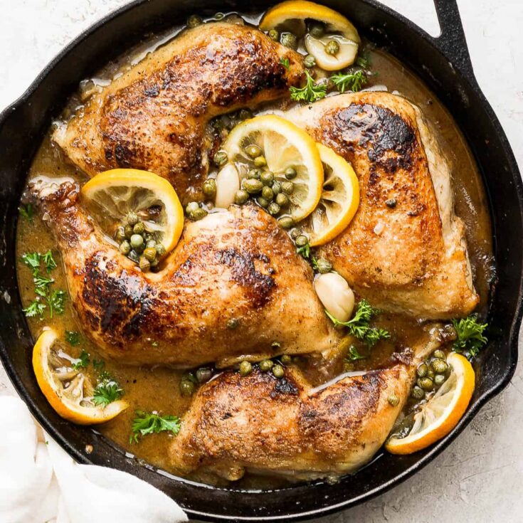 Image for Braised Lemon Garlic Chicken