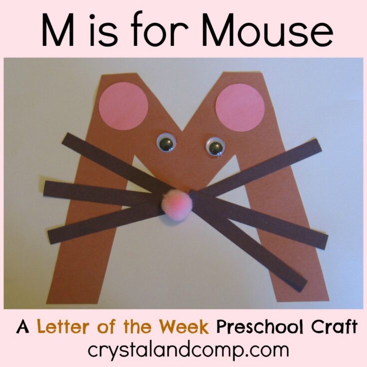 Image for M is for Mouse: A Letter of the Week Preschool Craft
