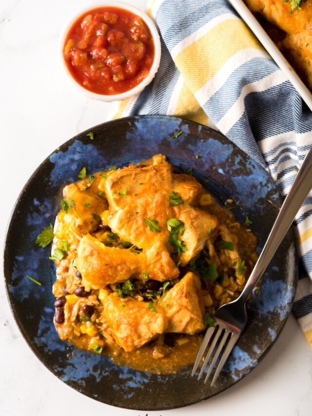 chicken enchilada casserole recipe