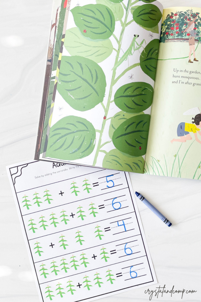 simple addition worksheet for preschoolers