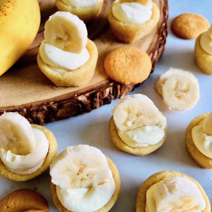 Image for Banana Cream Pie Cookie Cups