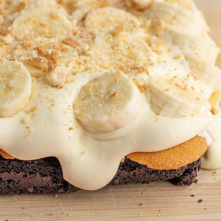 Image for Layered Banana Pudding Brownies