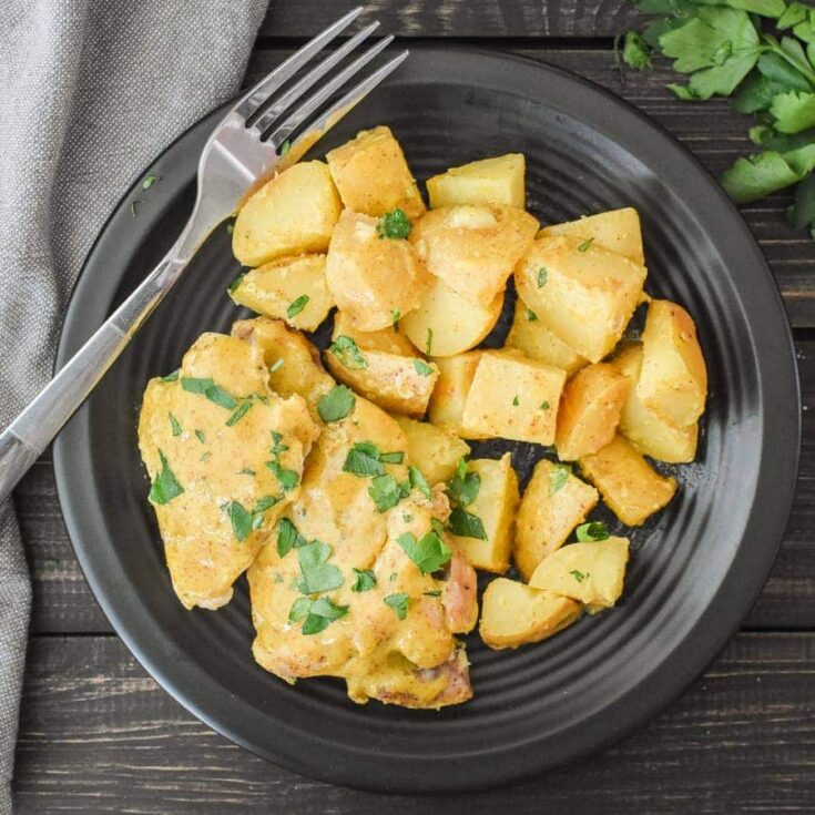 Image for Instant Pot Maple Mustard Chicken and Potatoes