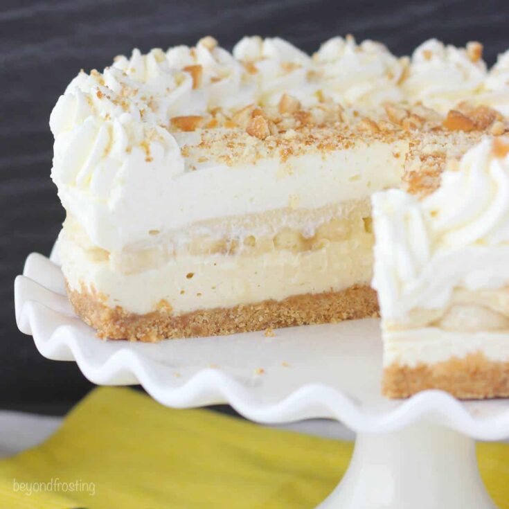 Image for The World's Best Banana Pudding Cheesecake  An Easy No-Bake Treat