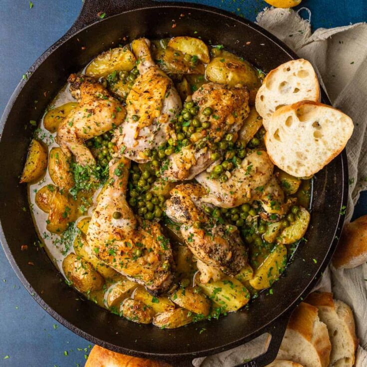Image for Chicken Vesuvio Recipe