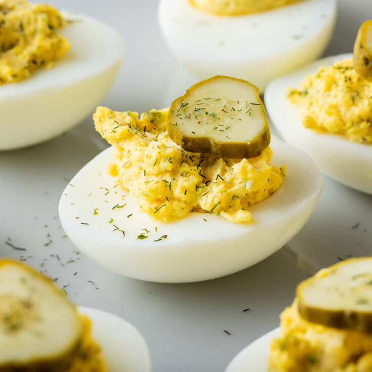 Image for Dill Deviled Eggs Recipe