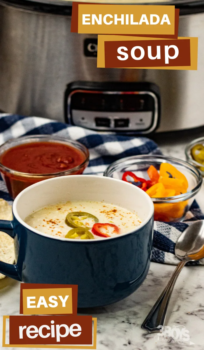 Image for Crockpot Chicken Enchilada Soup Recipe