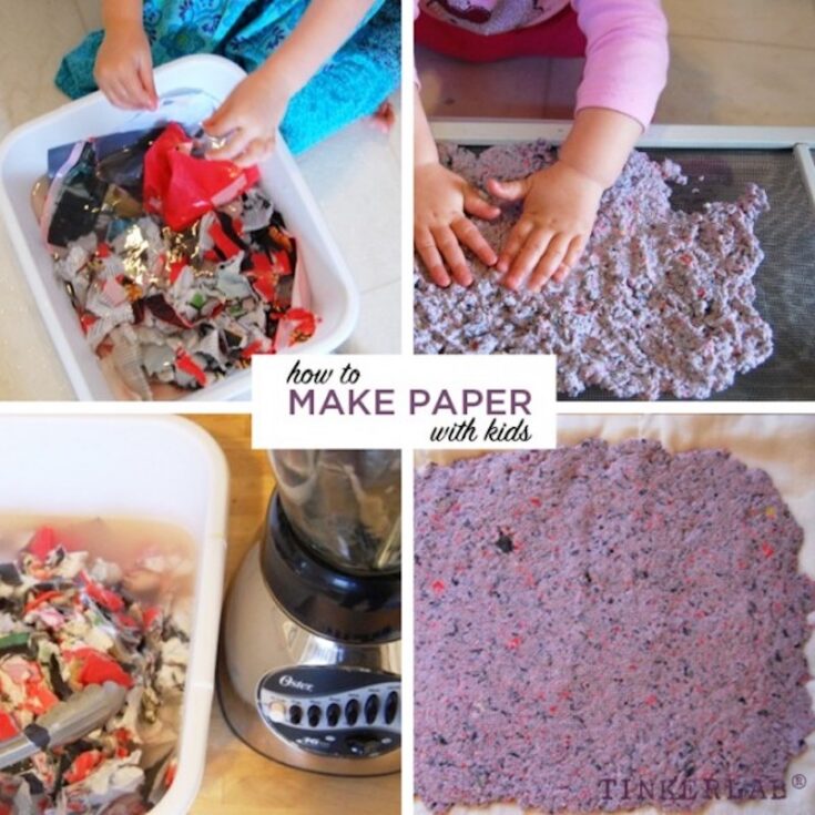 Image for How to Make Paper with Kids: A step-by-step tutorial