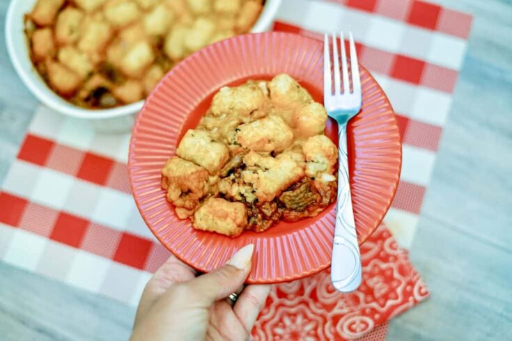 Image for Sloppy Joe Tater Tot Casserole Recipe