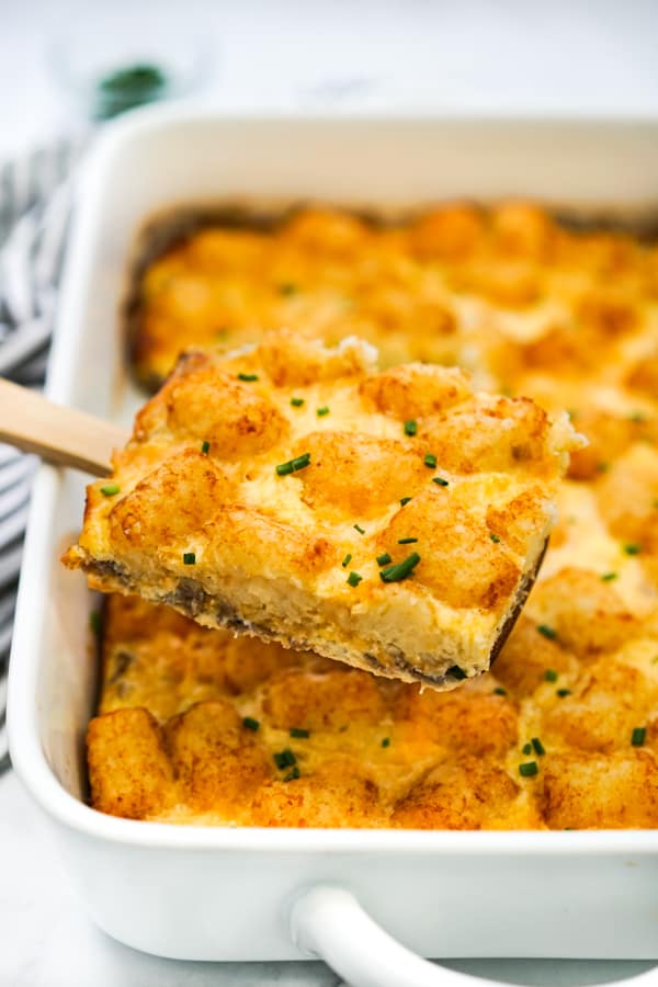 Image for Sausage Tater Tot Breakfast Casserole