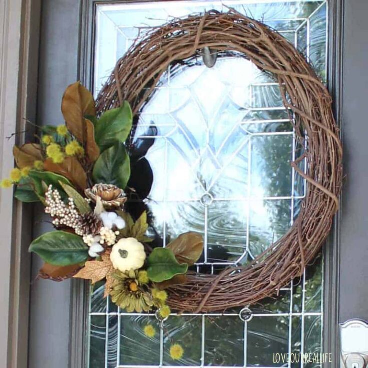 Image for DIY Fall Wreath for the Front Door
