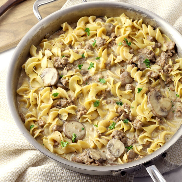 Image for Ground Beef Stroganoff
