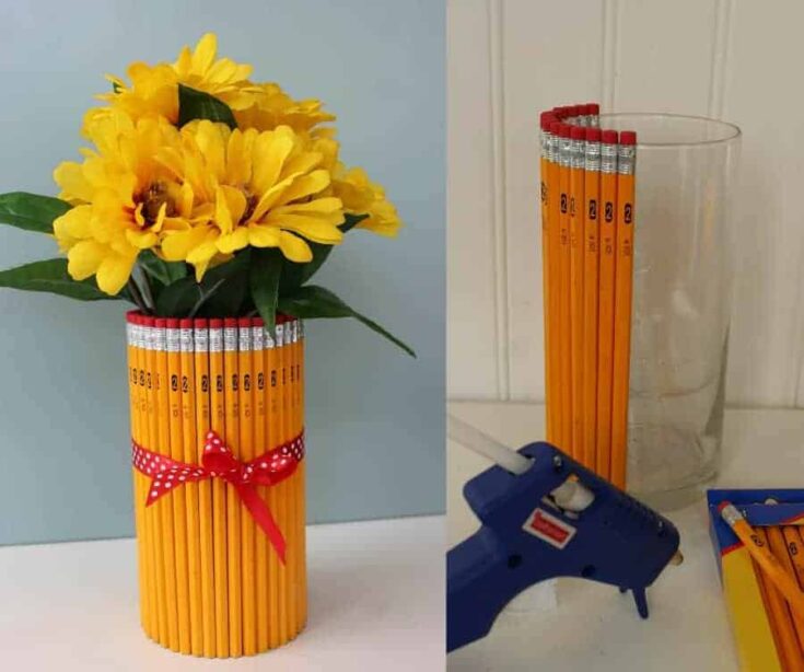 Image for Teacher Appreciation Gift Pencil Vase
