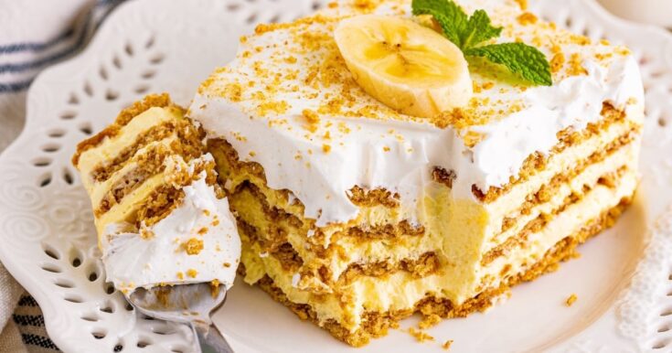 Image for Banana Icebox Cake (Easy 5-Ingredient Recipe!)