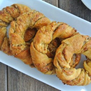 Image for Crescent Roll Breakfast Rings Recipe