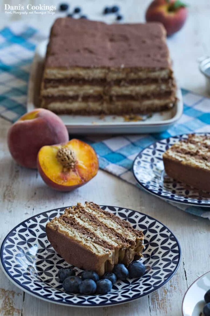 Image for Easy Icebox Cake with Dulce de Leche (4 ingredients!)