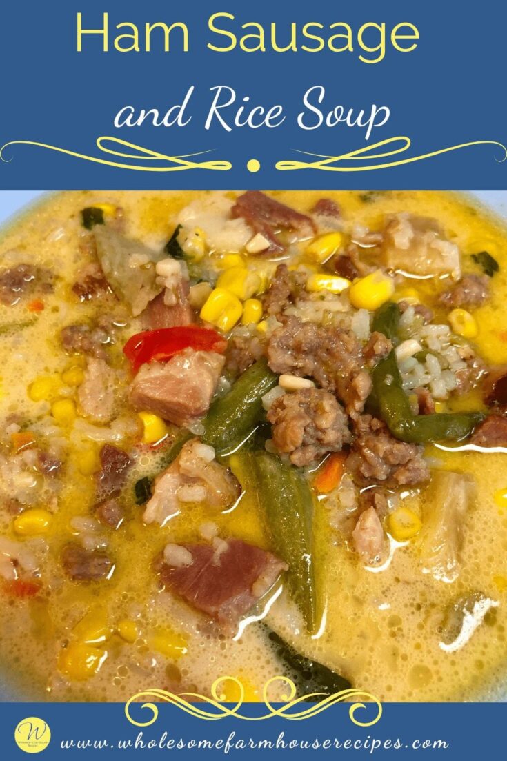 Image for Ham Sausage and Rice Soup
