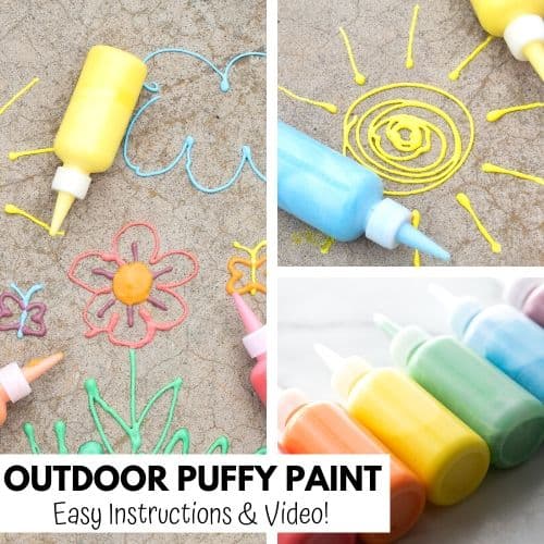 Image for Puffy Sidewalk Paint Fun For Kids