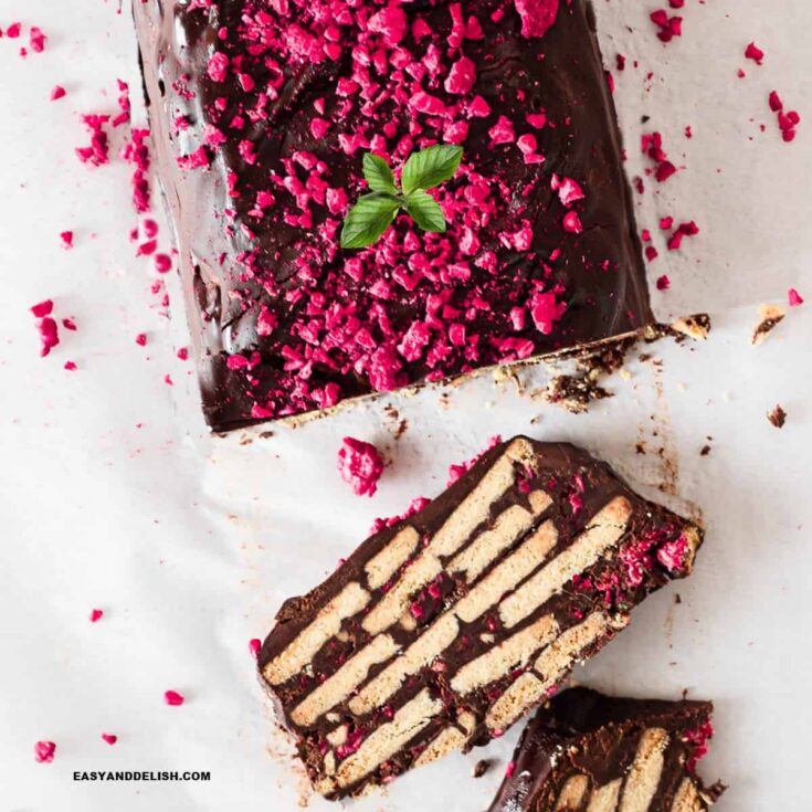 Image for No-Bake Chocolate Biscuit Cake