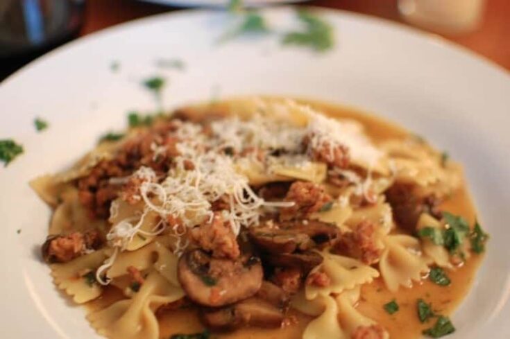 Image for Sausage and Mushroom Pasta