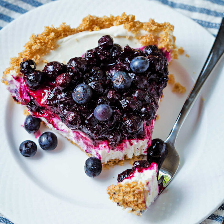 Image for Fresh No Bake Blueberry Cheesecake
