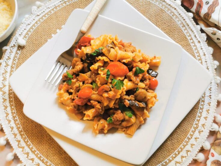 Image for Pasta alla Boscaiola (with sausage & mushrooms)