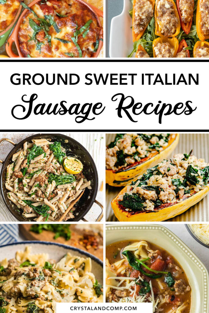recipes with ground sweet italian sausage