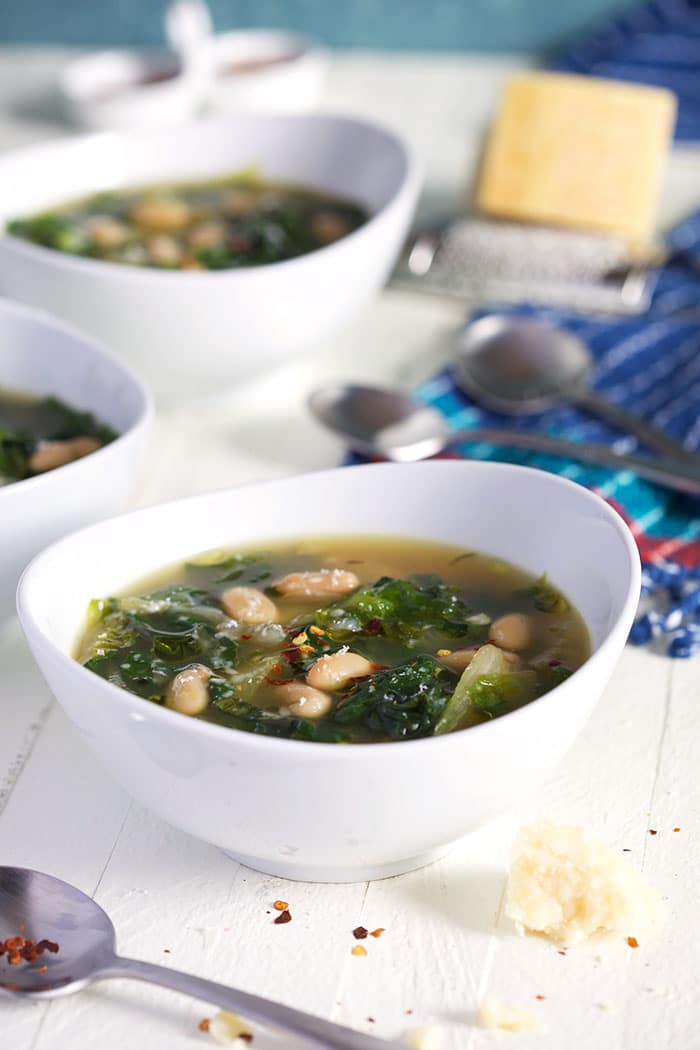 Image for Tuscan White Bean Escarole Soup