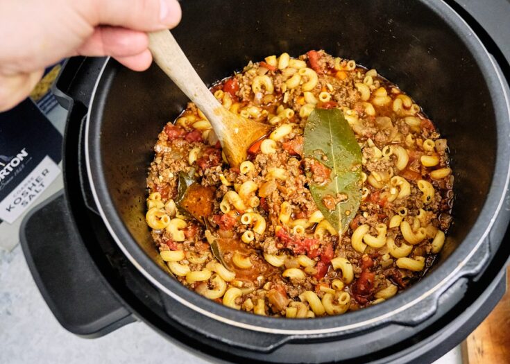 Image for Best Instant Pot American Goulash Recipe