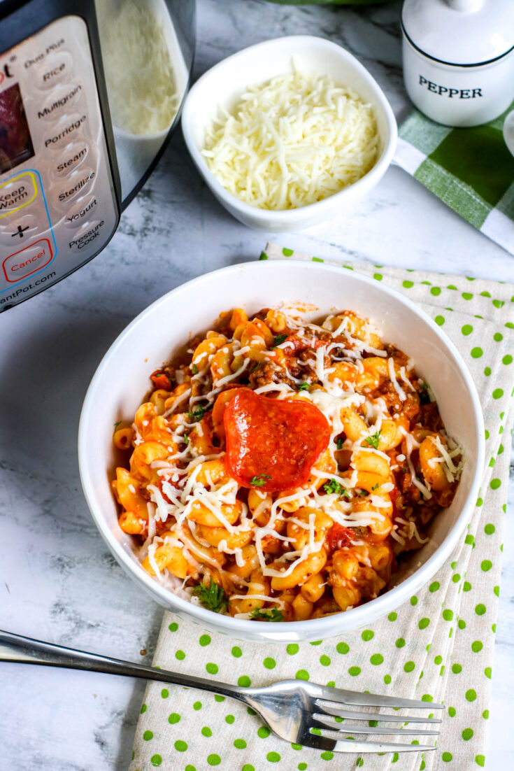 Image for Instant Pot Pizza Pasta Recipe