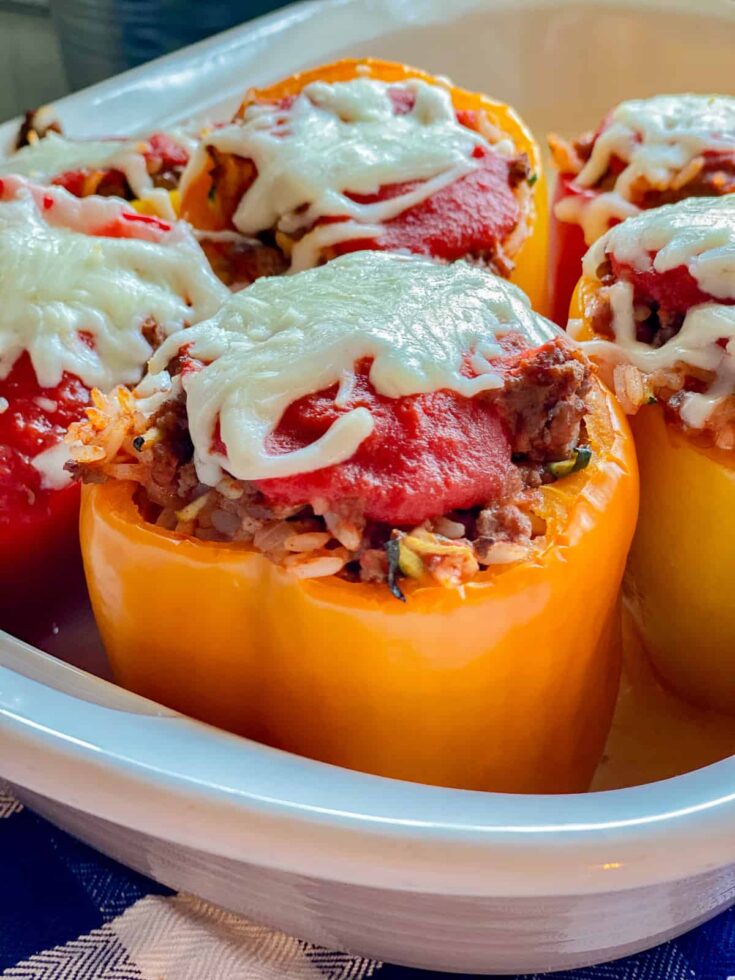 Image for Stuffed Bell Peppers with Ground Beef