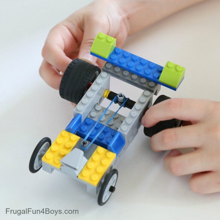 Image for Rubber Band Powered Lego Car