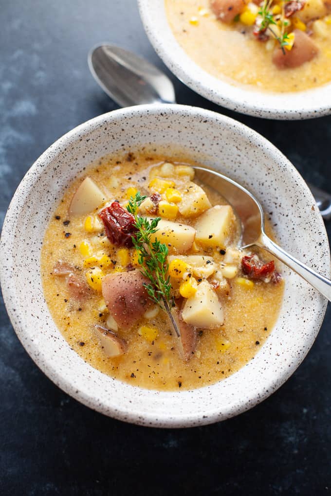 Image for Slow Cooker Chipotle Corn Chowder