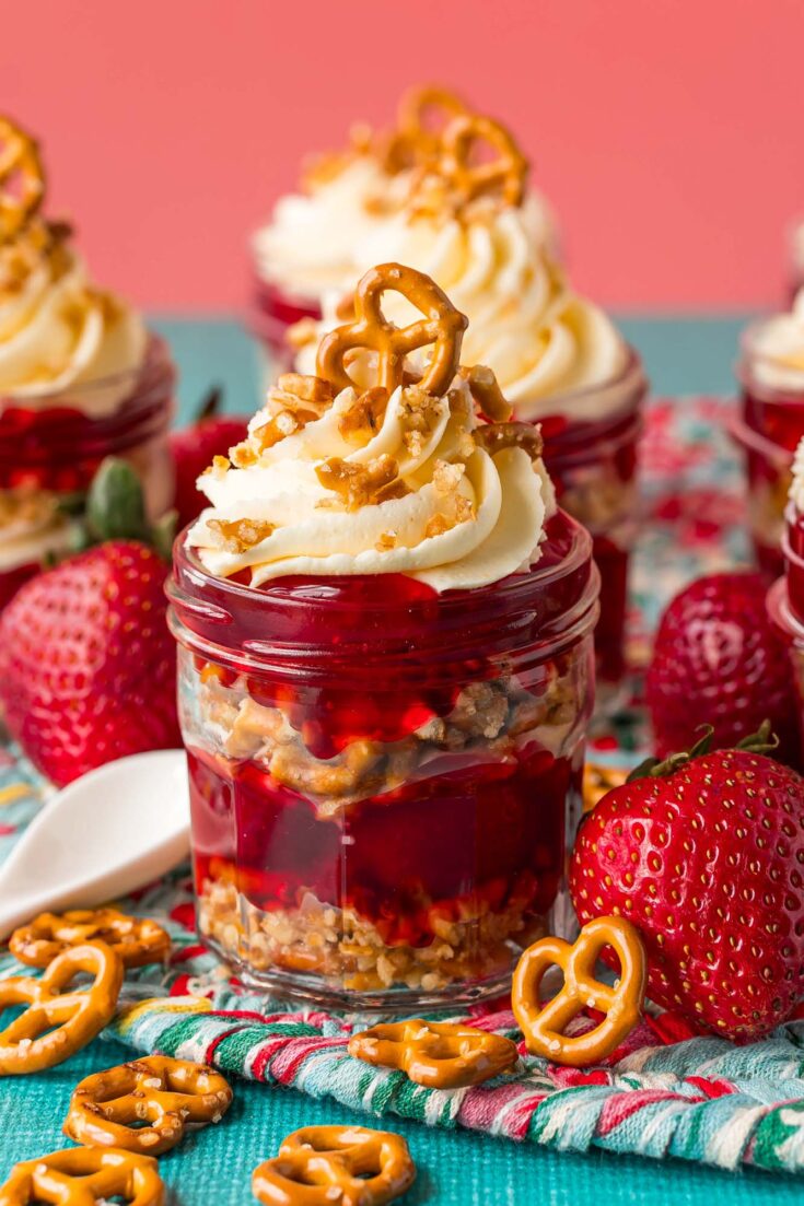 Image for Strawberry Pretzel Salad Parfaits