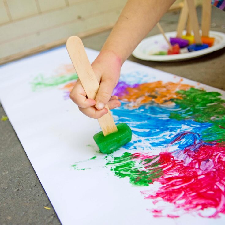 Image for Frozen Paint Summer Activity