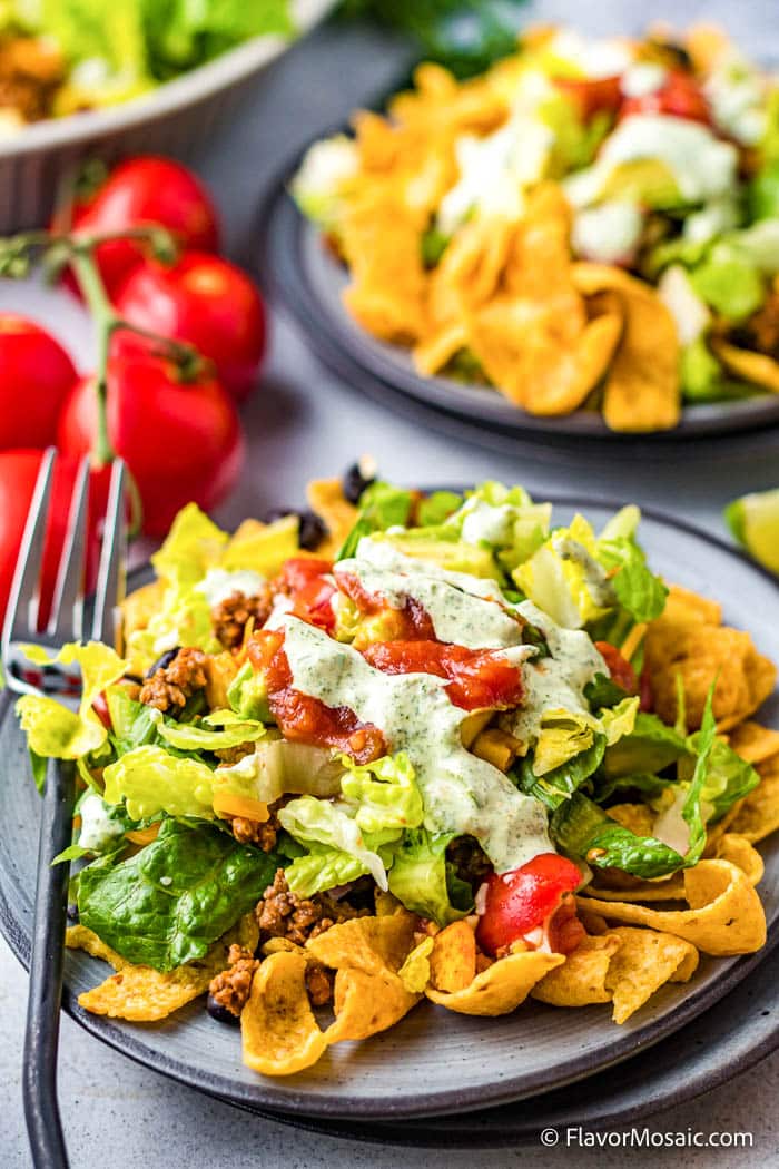Image for Taco Salad With Cilantro Lime Dressing