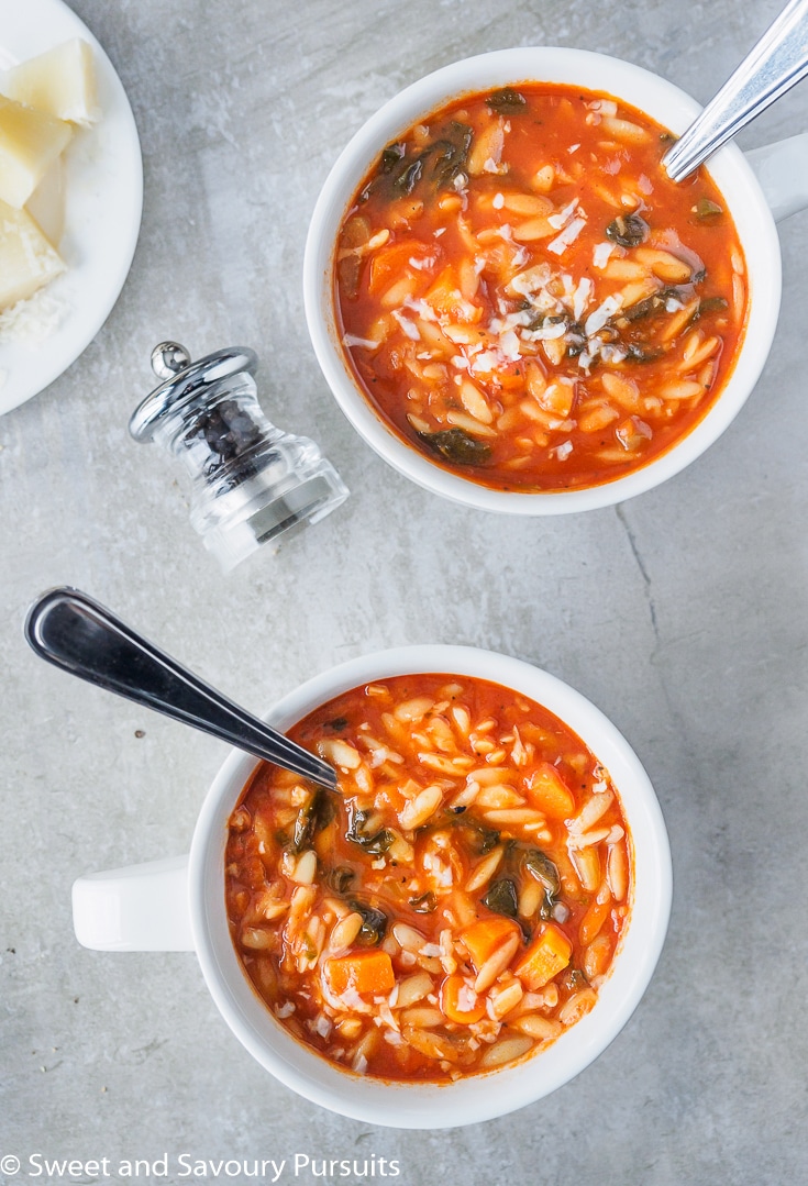 Image for Tomato Orzo Soup