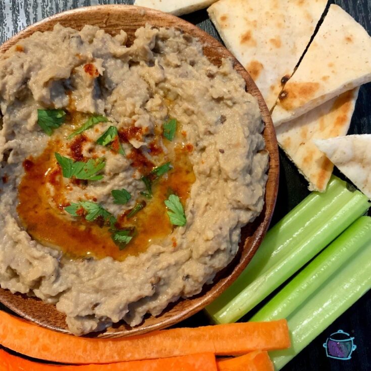 Image for Lazy Slow Cooker Baba Ghanoush