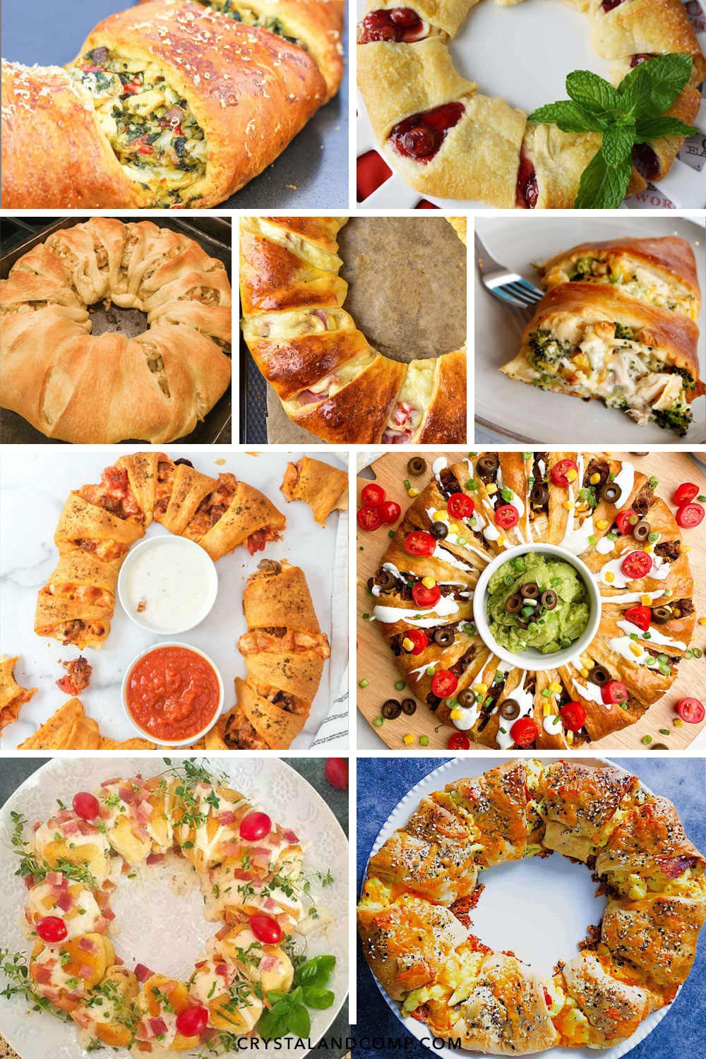 Crescent Roll Ring Recipes