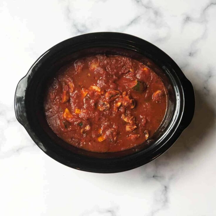 Image for Crockpot Chicken Cacciatore with Chicken Thighs
